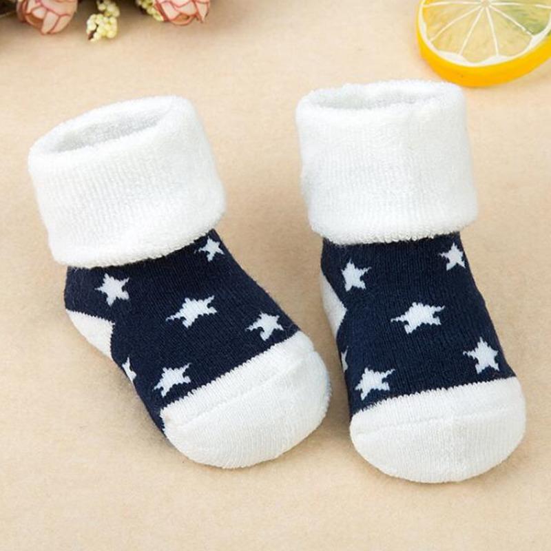 Baby Socks Girls Boy Thick Warm Terry Sock Newborn Kids Children Slipper Winter Cute Lovely Children Rabbit Dog Animal