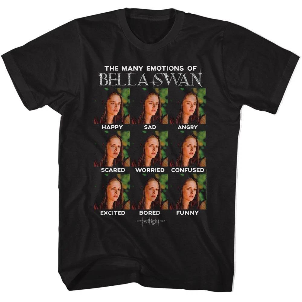 Twilight - Many Emotions - American Classics - Solid Black Short Sleeve T- 150