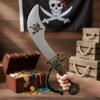 Plastic Pirate Knife Toys Cosplay Decor Toy Swords Pirate Captain Costume Party Props For Kids Favors Gift Toy C3K7