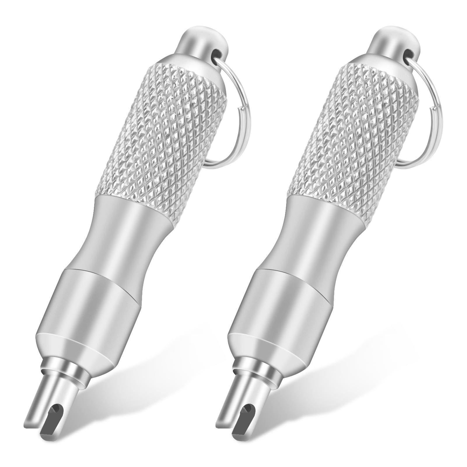 2/4/6pcs Car Valve Stem Core Removal Tool Valve Stem Core Removal Tool Valve Core Removal Tool