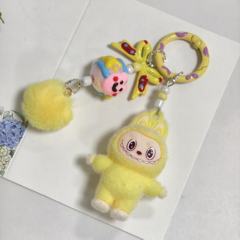 

Стоячий Флисовый Брелок-Бантик 4,5 см Креативный Плюшевый Подарок Подвеска Подвеска для Сумки 1PC