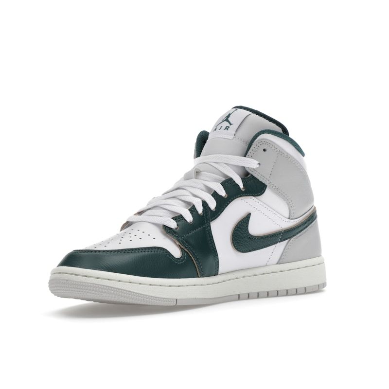 Air Jordan 1 Mid SE Oksidert Grønn Unisex Sneakers Hvit Seil Neutral-Grå FQ7720-103