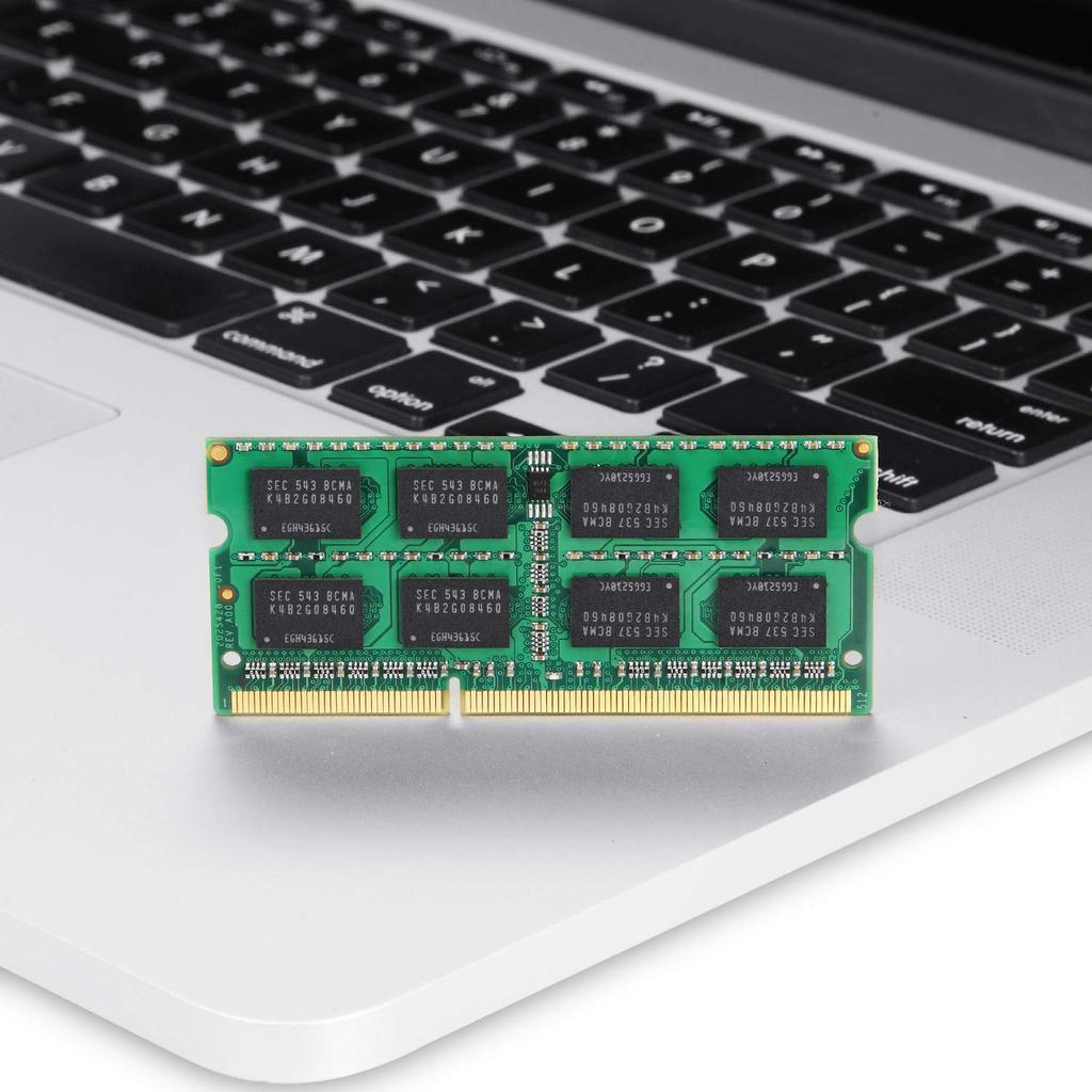 Motoeagle PC3-8500 DDR3 1066MHz 4GB X 2 Laptop Memory Modules, 1.5V 204-Pin CL7 Non-ECC SO-DIMM, Mac Compatible, High Efficiency Operation