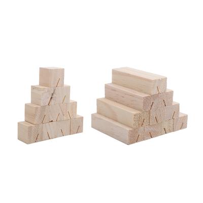 10 Pcs Wood Place Cards Hand Polished Smooth  Rustic Original Place Card Holder for Parties