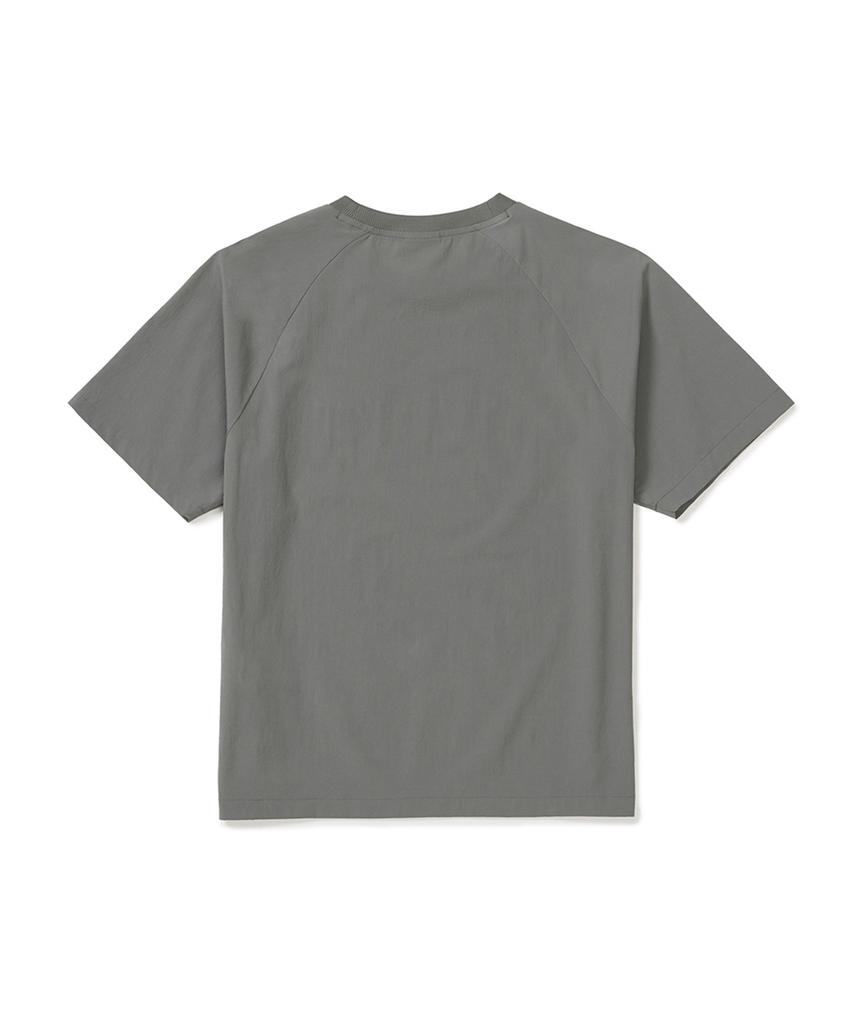 SNOWPEAK APPAREL Airdots Women'S Basic Short Sleeve T-Shirt (S25Mwtts35) Dark Gray