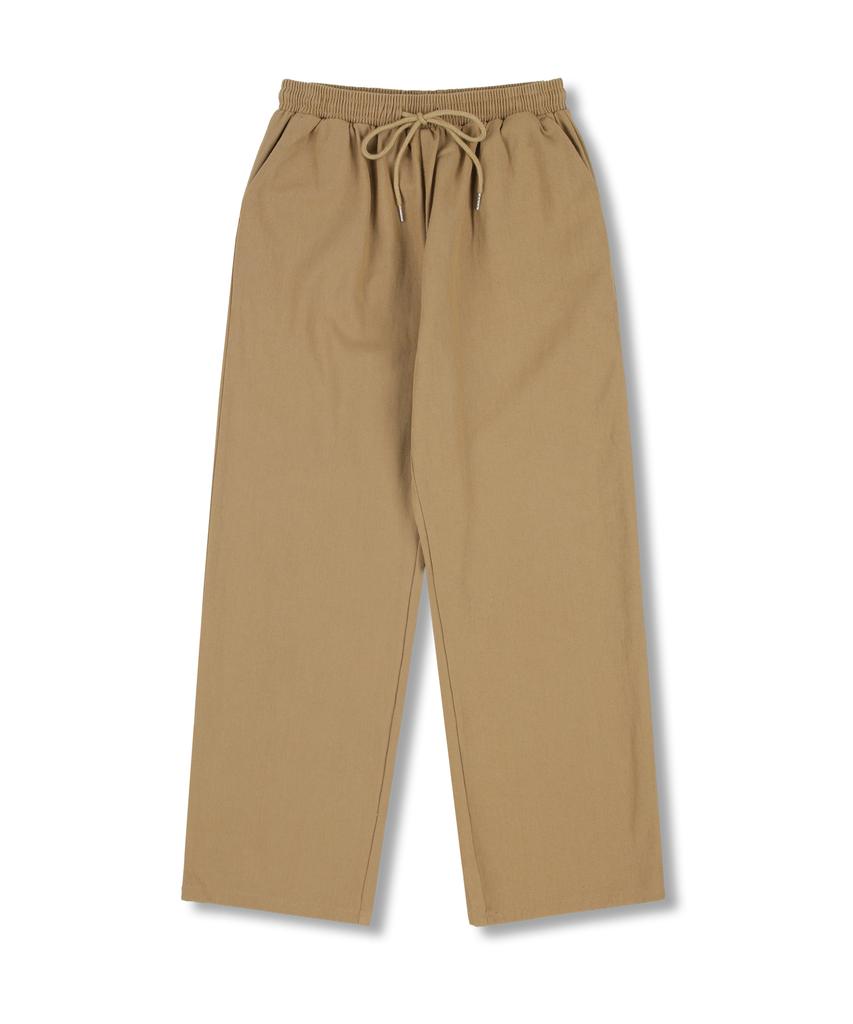 NP STUDIO Cotton Tapered Wide Elastic Waist Chino Pants 4 Colors