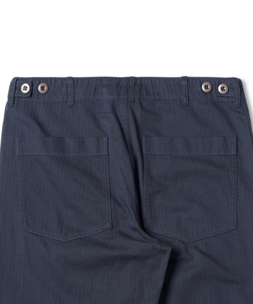 Bancheu Npg Hbt Cotton One Wash Fatigue Pants - Navy