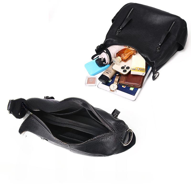 Leather Women'S Bag Shoulder Bag Casual Large Bag Women'S Bag Mother Cowhide Messenger Bag Business Commute