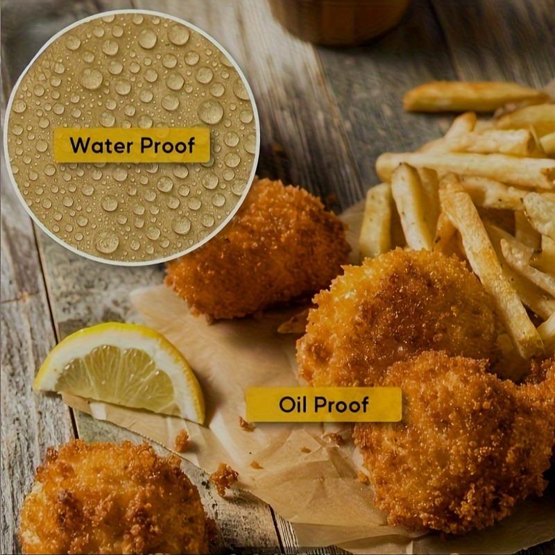 50/100/200pcs Precut Baking Paper - Nonstick Grease-Resistant Multi-Purpose Kitchen Paper for Baking,Cooking,Frying & Food Prep