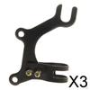 3xMountain Road Bike Bicycle Disc Brake Adapter 22mm Black