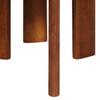 Nesting Coffee Tables Set 3 Pcs Honey Brown Solid Mango Wood
