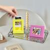 Rivet Instant Camera Photo Frame Desktop Decor Card Display Stand for Polaroid/Fujifilm Instax