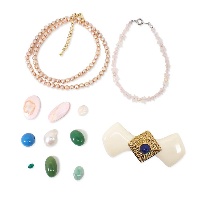 

[Used] Turquoise/Other 10-piece set Loose/g498-18