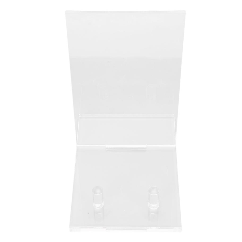 Acrylic Book Display Stand Holder Transparent Picture Frame Stand for Home Office Desktop