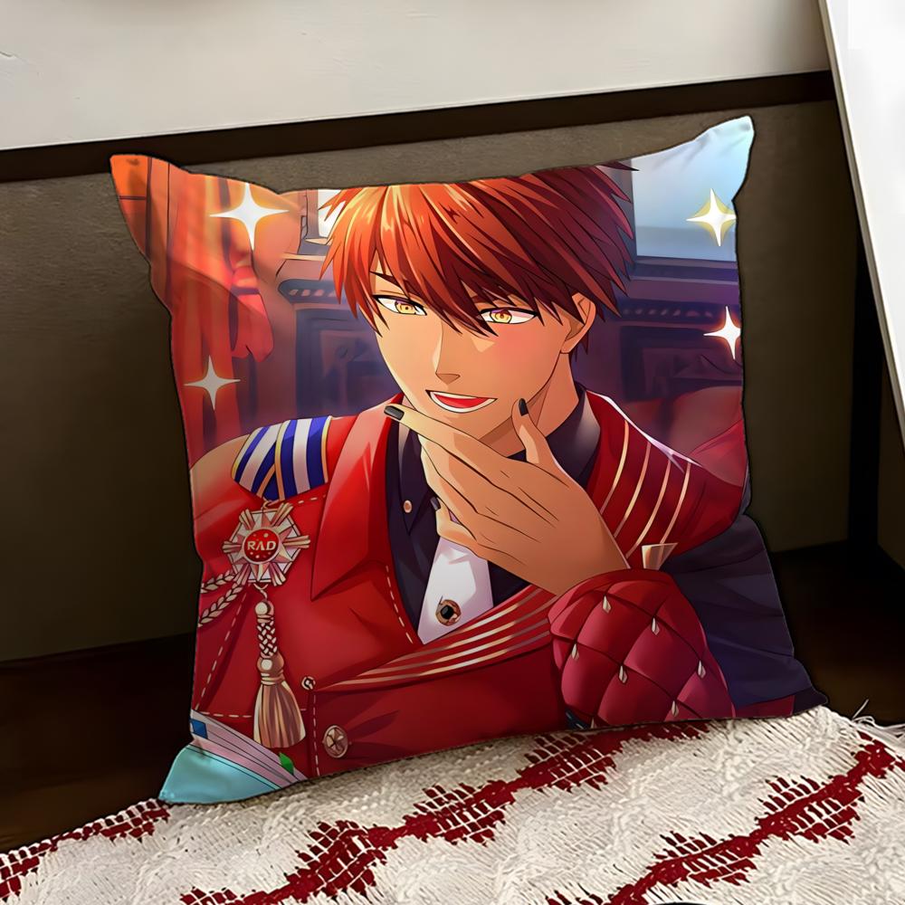 Anime Game Oobey me Cushion Cover Reversible Soft Durable Pillow Cover Home  Car MultiScene Use for Daily Comfort