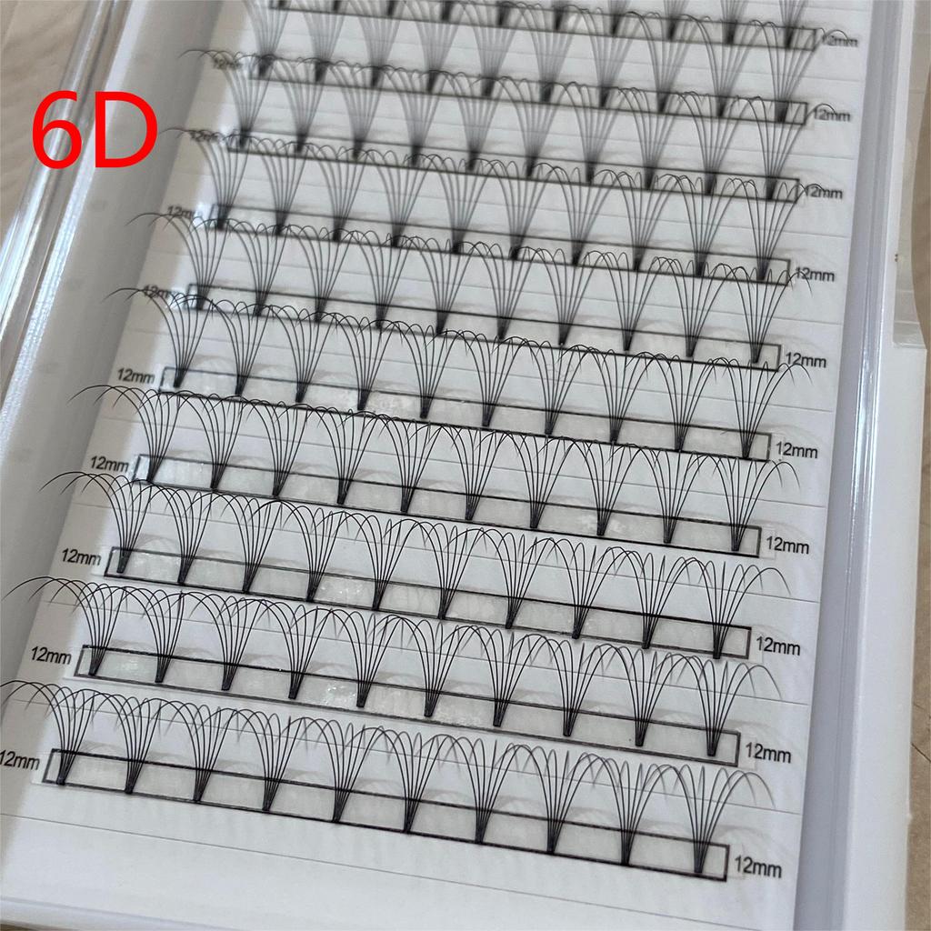 Short Stem  Premade Fans  Natural Eyelash Extensions 6d  0.07 0.10 Eyelash Extensions Lash Extensions