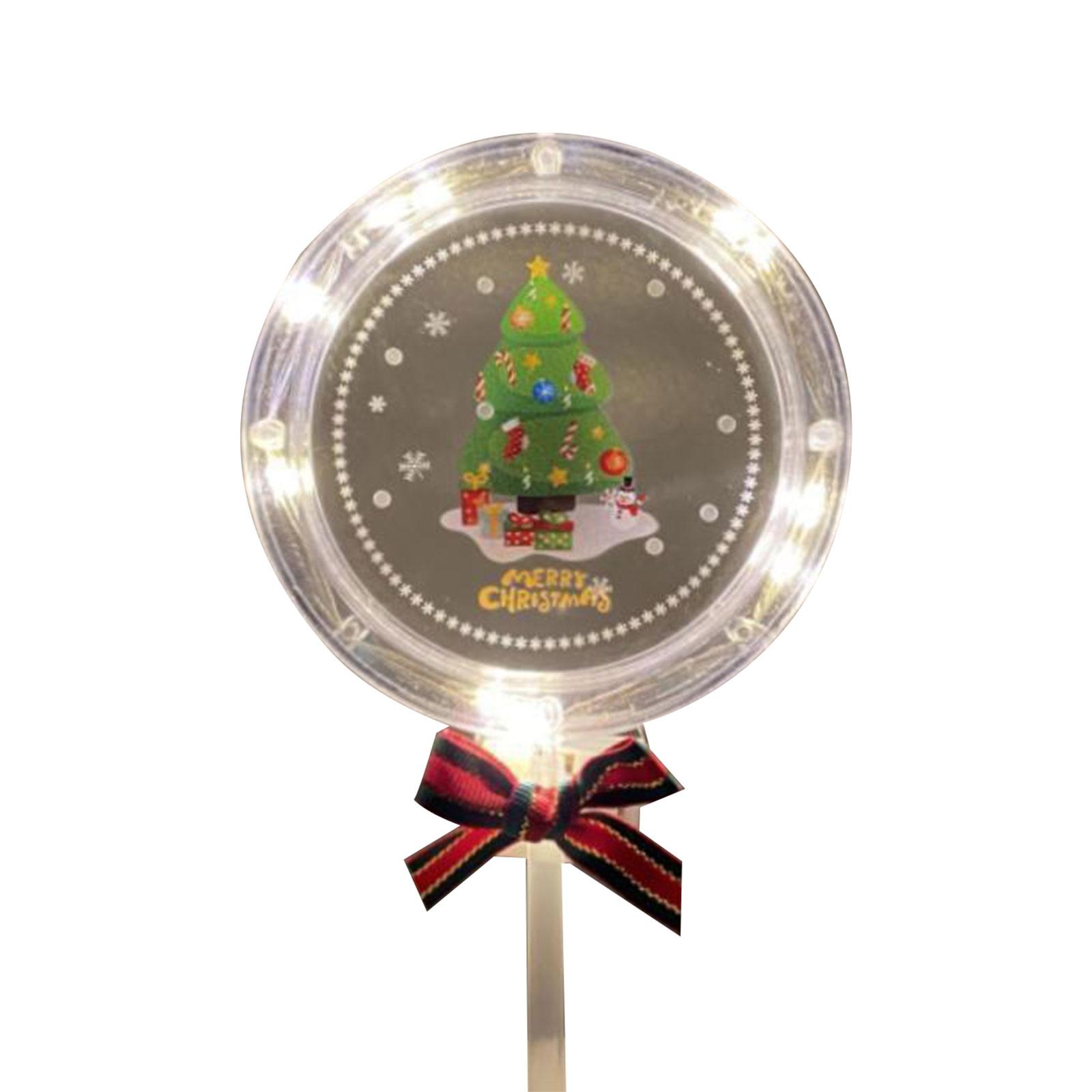 

LED Luminous Cake Decoration Gift Box Bouquet Acrylic Decorative Lamp Wedding Teachers Day Birthday Party Decorate 6