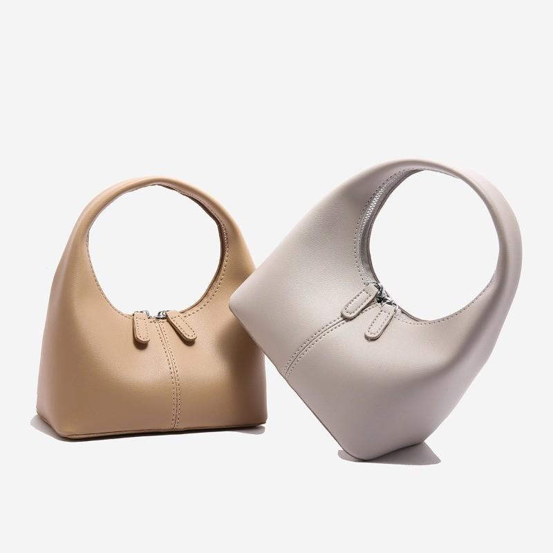 IELGY Simple French Underarm Bag Fresh Fashionable All-Match Crescent Bag