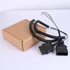 3 Pin Low and Truck Side Wiring Harness 3 Plug Repair End Set Compatible for Western Fisher Snow Plow Side Control Wire Harness Kit 27063 26359