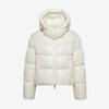 Goose Down Hooded Short Jacket