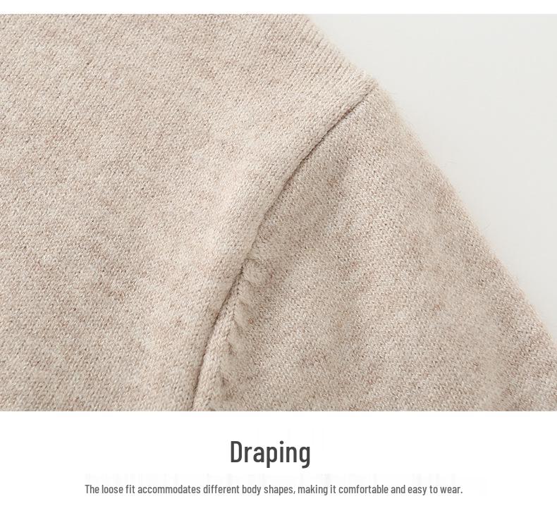 Women's Stylish Knitwear for Middle-Aged & Elderly - Loose Fit Fashion Tops for Spring & Autumn