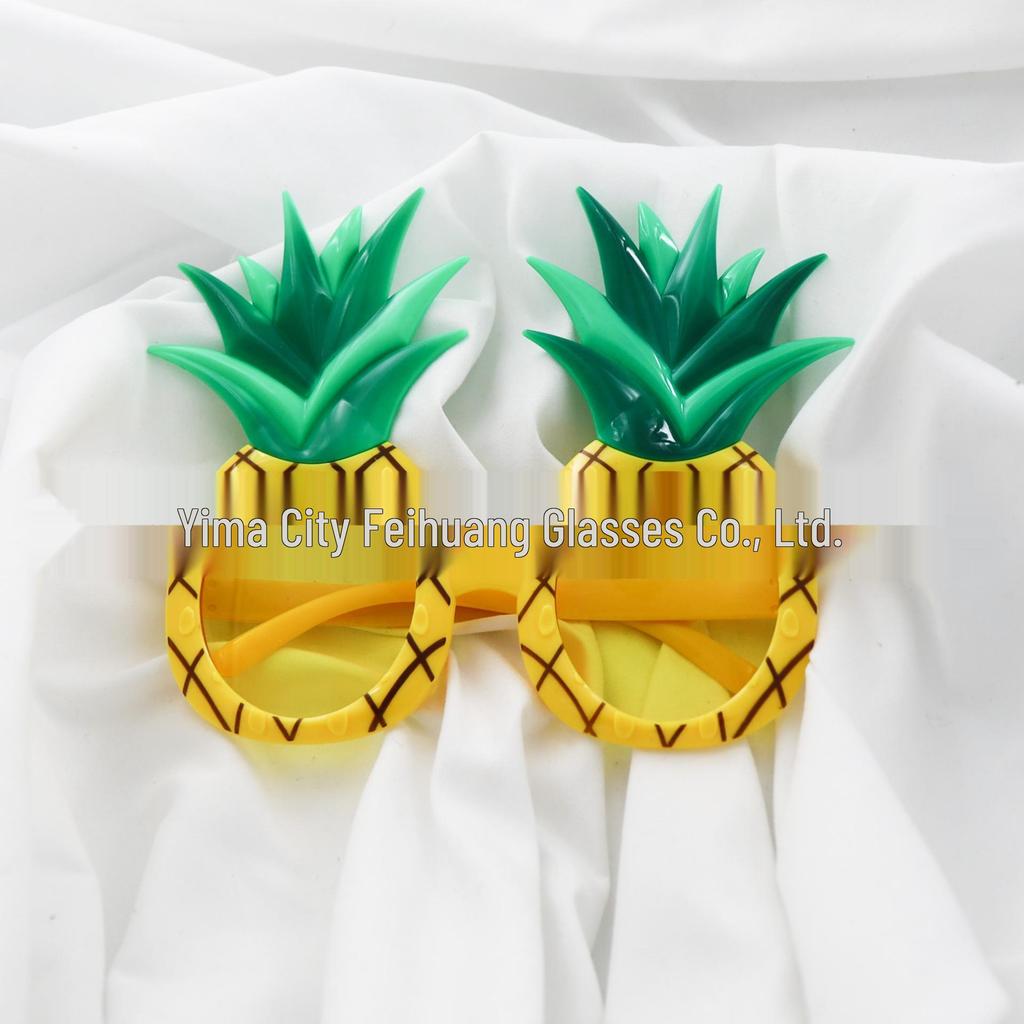 Pineapple Fruit Masquerade Party Glasses - Funny Photo Props