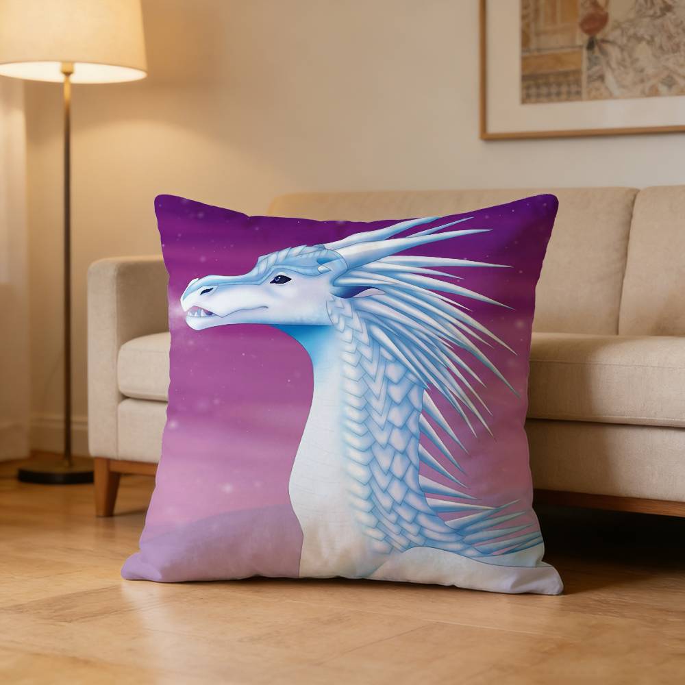 WWings of FFire Dragon Pillow Case Pattern Printed Pillowcase For Living Room Sofa Cushion Cover