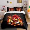 Angry Chicken with Flames. Bedding Sets Duvet Cover Sets Duvet Covers Pillowcases(1*Duvet Cover 2*Pillowcases Without Duvet Insert)