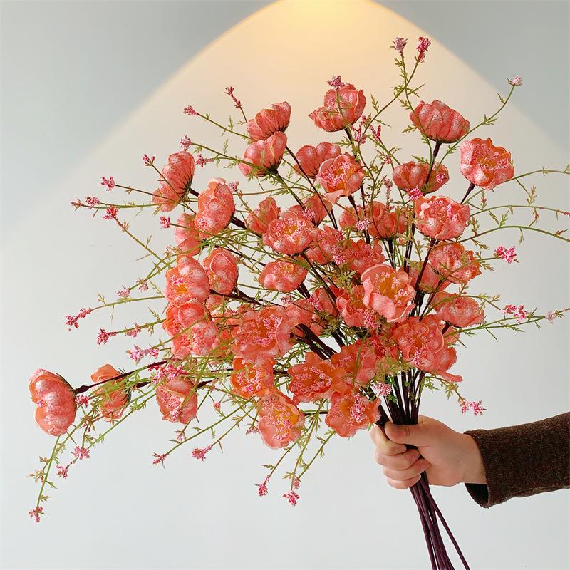 Artificial Butterfly Flower, Simulated Flower, Foam Flower, Living Room Table Decoration, Wedding Decoration Flower