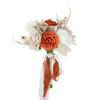 Functional Bridal Flower Bouquet Countrysides Style Bridesmaids Bouquet Artificial Wrist Flowers for Wedding Decors
