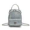 Denim Chain Portable Small Backpack Female New Backpack Female