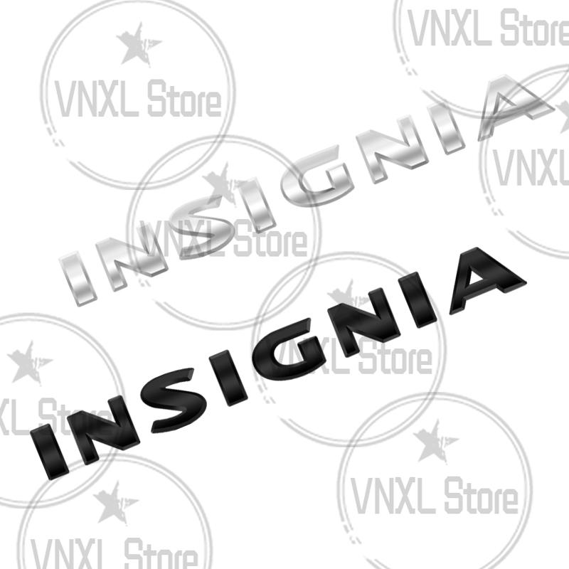 Car-Styling For Opel Vauxhall Insignia Letter 3D Metal Stickers Car Trunk Body Emblem Auto Lettering Decals Accessories