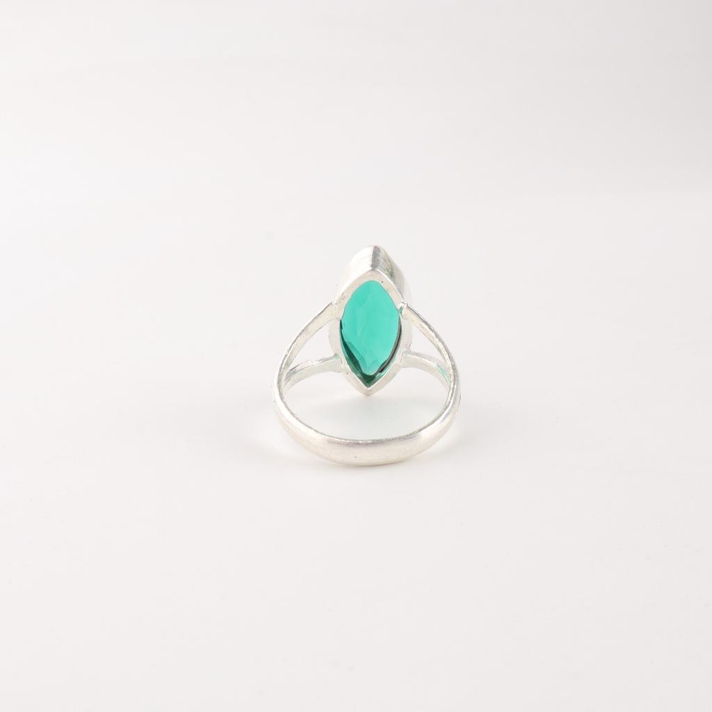 Chrome Diopside Gemstone 925 Solid Silver Jewelry Handmade Ring For Wedding Gift RR-23-4