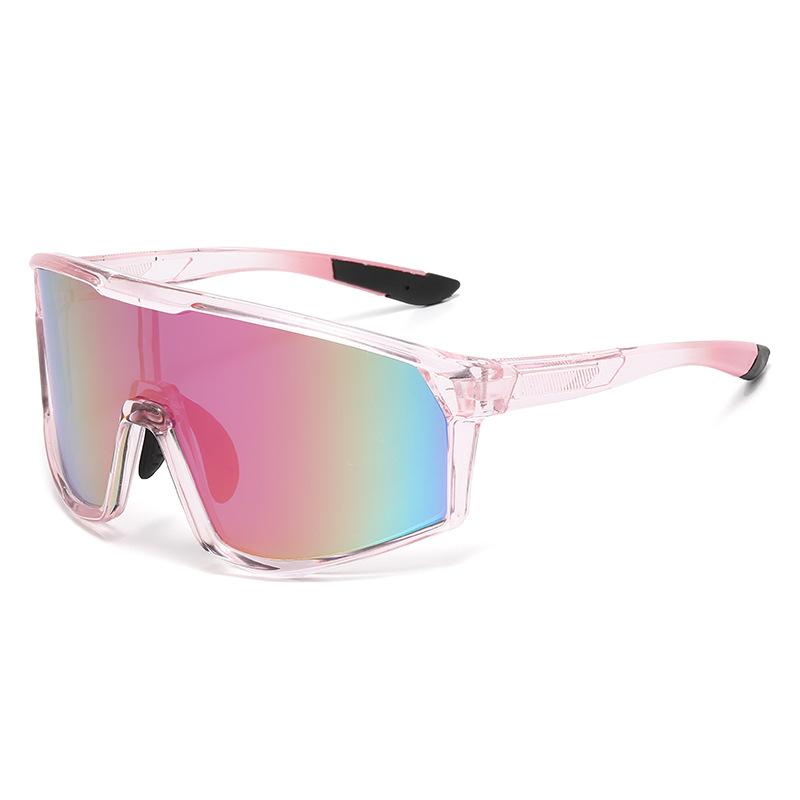 New One-piece Cycling Glasses Outdoor Sports Sunglasses Running Goggles Windproof Wholesale