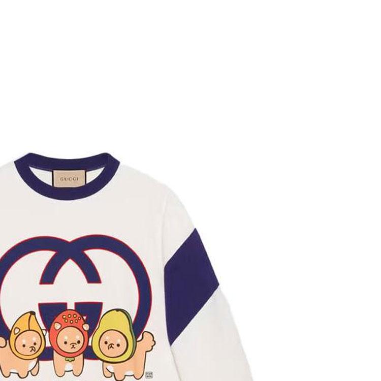 Gucci SS23 Sweatshirt Herren Weiß 735948-XJFCB-9088