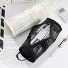 Simple Pencil Case Clear Pencil Bag Large Capacity Pen Case Pen Pouch Cylindrical Pen Bag Pencil Organisers for School