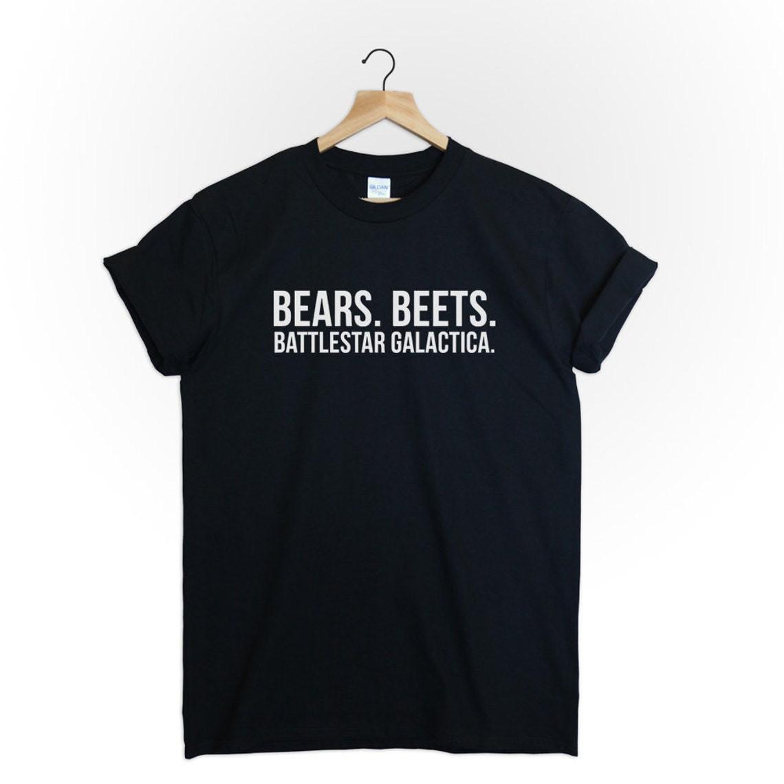 Bears Beets Battlestar Galactica T Shirt XXXL