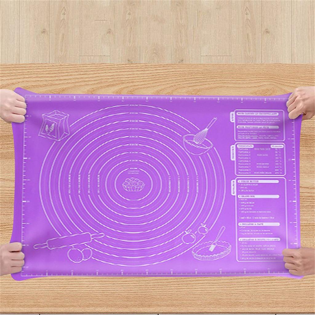 Silikonová podložka na pečení Silikonová podložka na těsto Protiskluzová tepelně odolná kuchyňská podložka Silikonová textura na vaření a pečení