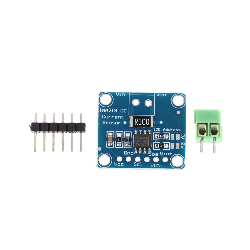 1/3/5Pcs Ina219 Module Blue Board Diy 3V-5V Iic I2C Mcu-219 Bidirectional Current Power Supply Monitoring Sensor Module