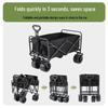 Outdoor Folding Utility Wagon