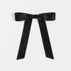 romantic ribbon hair pin (BLACK)