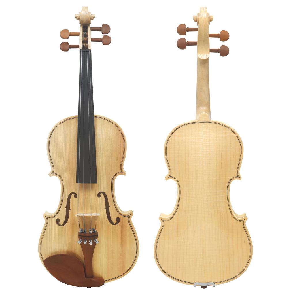 Astonvilla 4/4 Violin Spruce Top Maple Craft Tiger Stripe Ebony Parts Handcrafted 4/4 Violin with