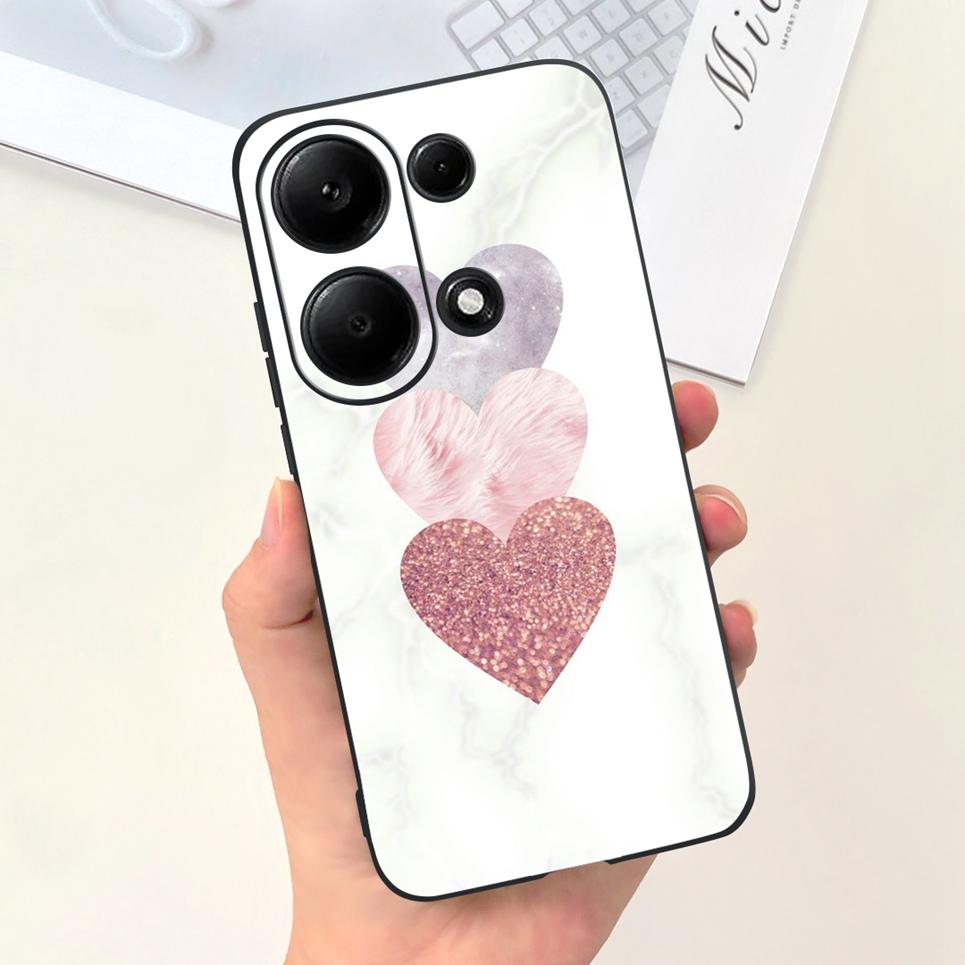 For Xiaomi Redmi Note 13 Pro 4G 5G Case Redmi Note 13 Pro Plus Note13 4G Cover Funda Coque Luxury Silicone Soft TPU Phone Mask