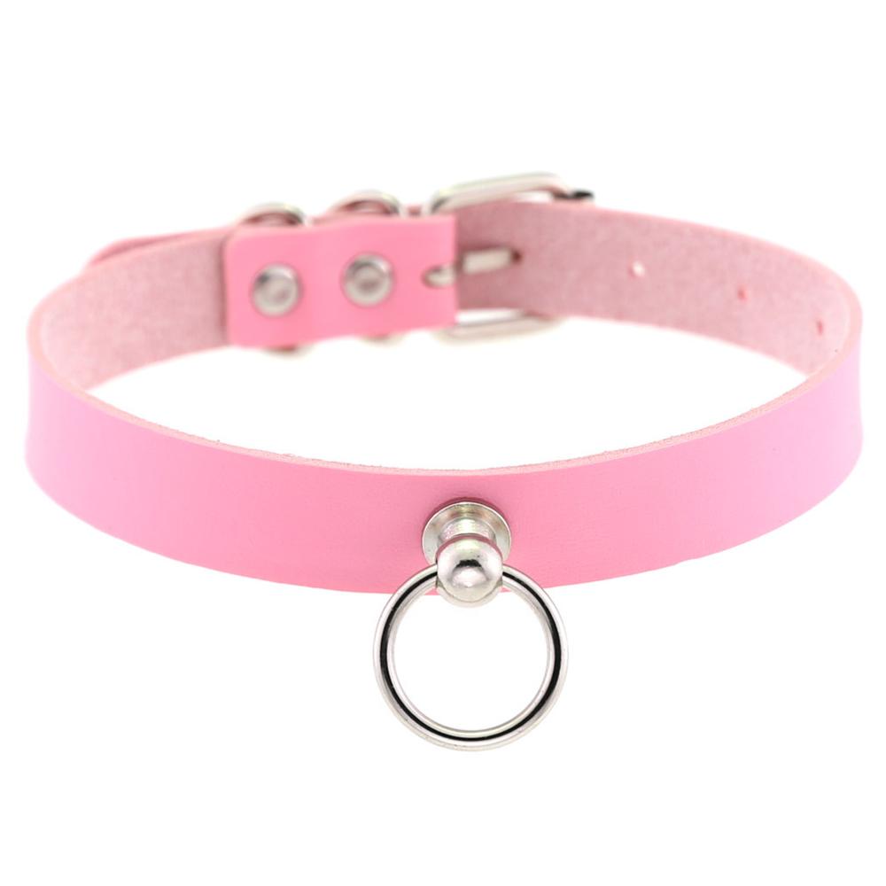 

Черный готический чокер-ошейник для женщин Ожерелье Модный готический чокер для мужчин Панк-рок кожаный чокер эмо Харадзюку Стимпанк украшения