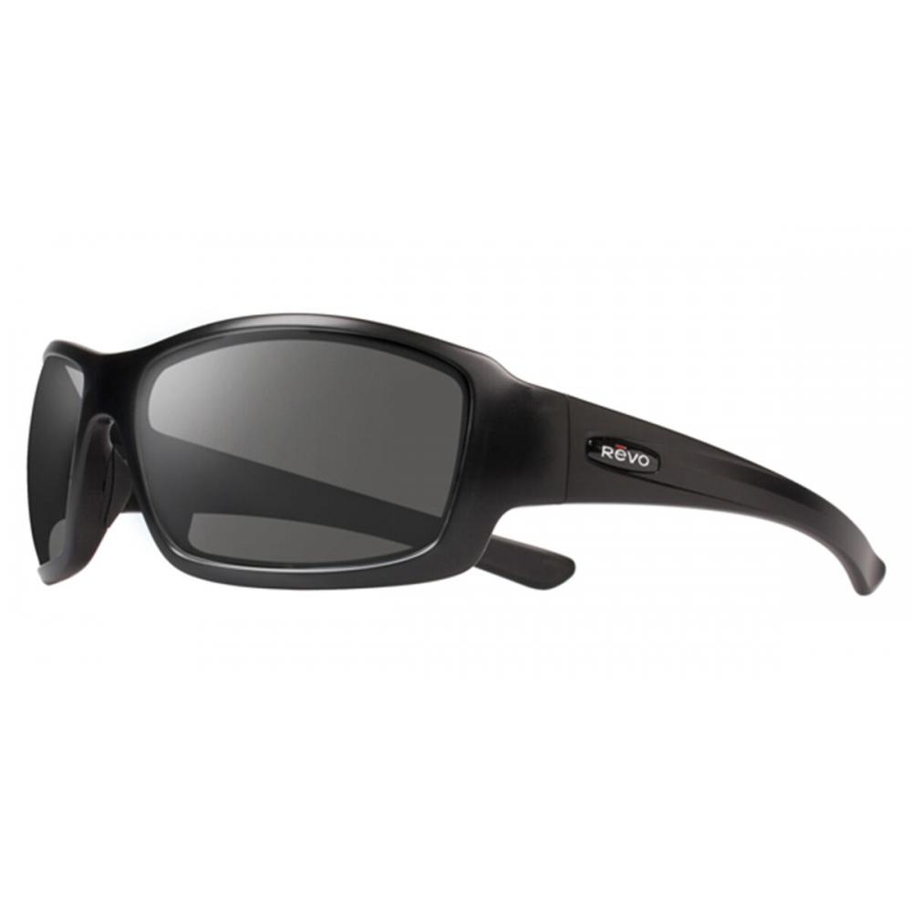 

Revo Re 1098 Maverick Polarized 01gy Unisex Sunglasses Matte Black/64