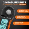 BTMETER Digital Illuminance Meter Light Meter Lumen Tester Brightness Photometer 5000A