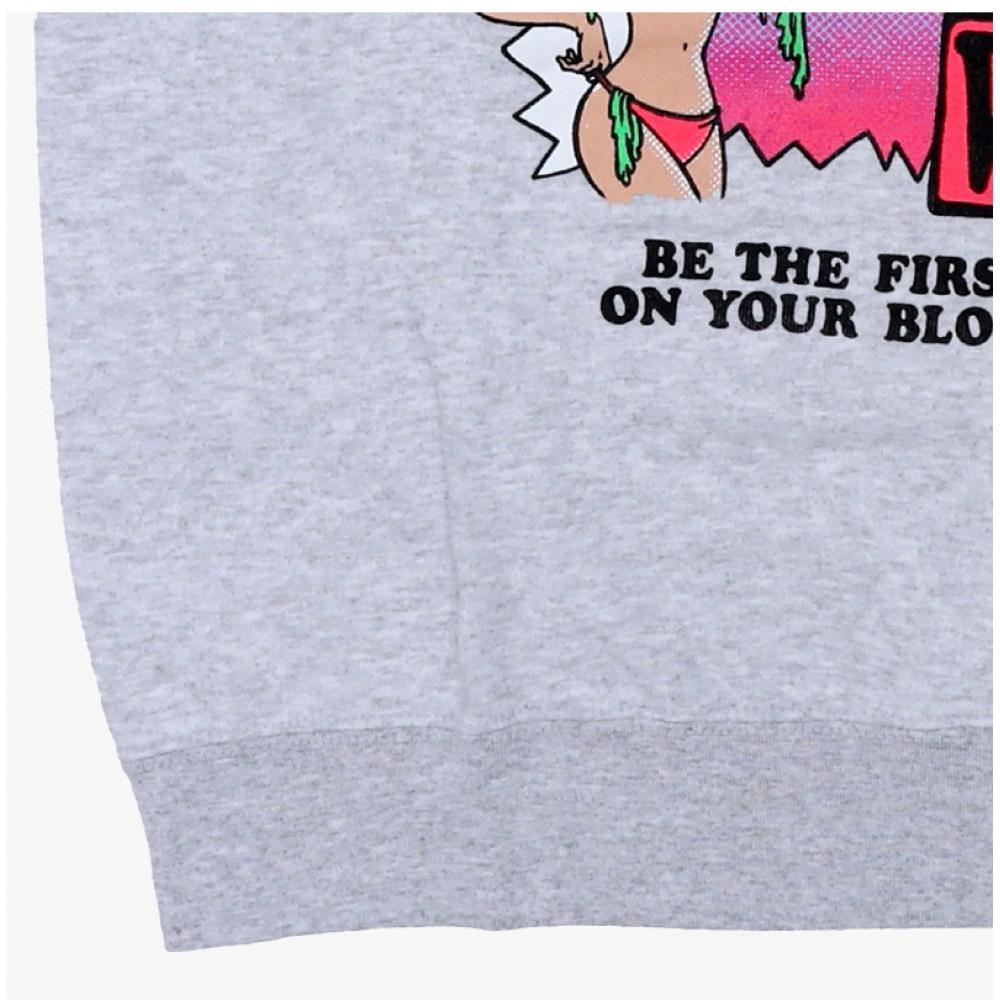 Wild Donkey Unisex Sweatshirt Hazard Heather Grey Fr