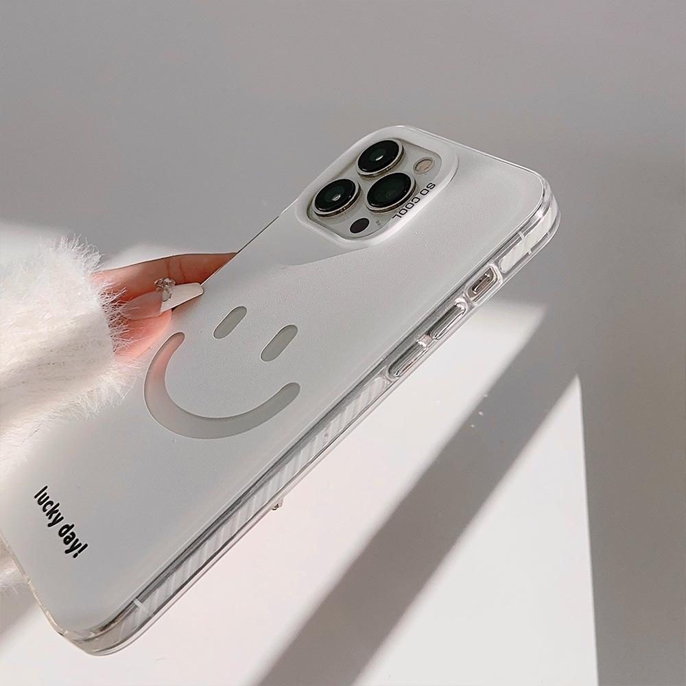 Creative Smiley Phone Case for iPhone 13 iPhone 14 iPhone 16 Pro Max