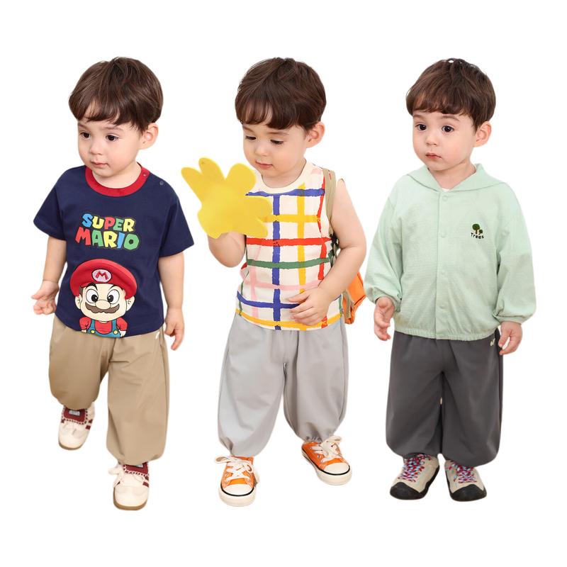 LUSON Infant Boys' Summer Quick-Dry Mosquito Repellent Pants