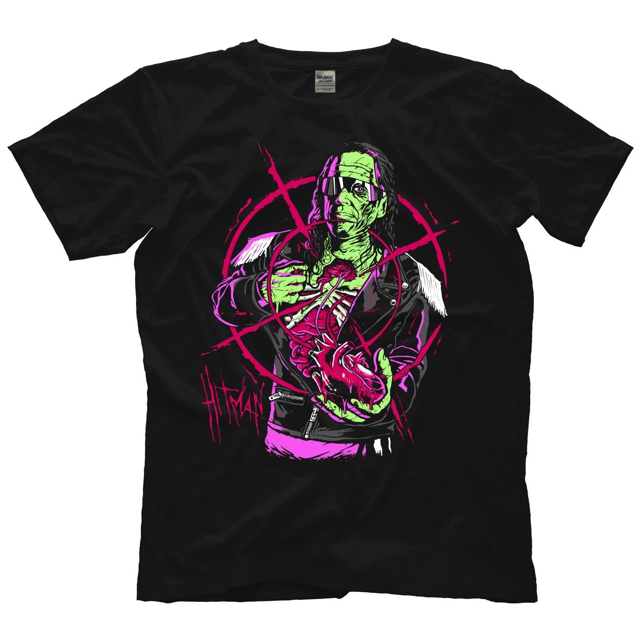 Bret The Hitman Hart - Hartless by Electric Zombie Men s and Women s T-shirts XL